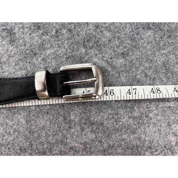 PGA Tour Belt Mens 38 Black Leather Woven Silver Buckle Western Golf Classic - Picture 14 of 16